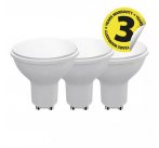 Emos LED žárovka MR16, 9W/60W GU10, NW neutrální bílá, 806 lm, Classic A+, 3 PACK